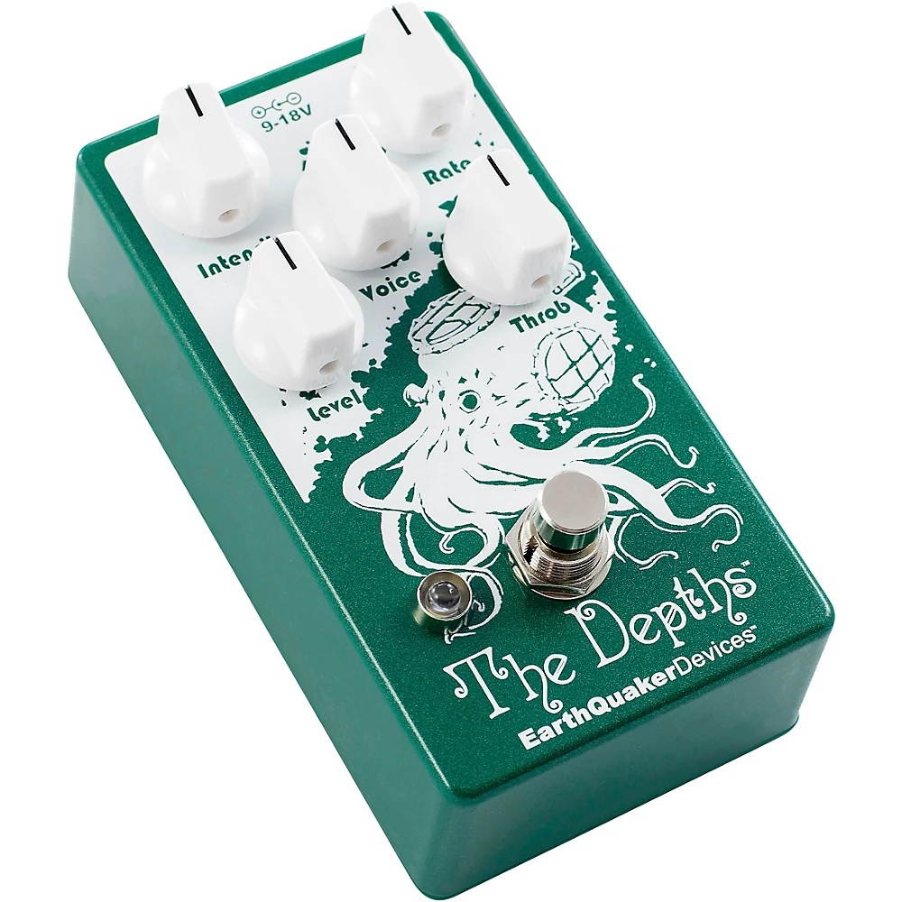 EarthQuaker Devices The Depths V2 Optical Vibe Effects Pedal