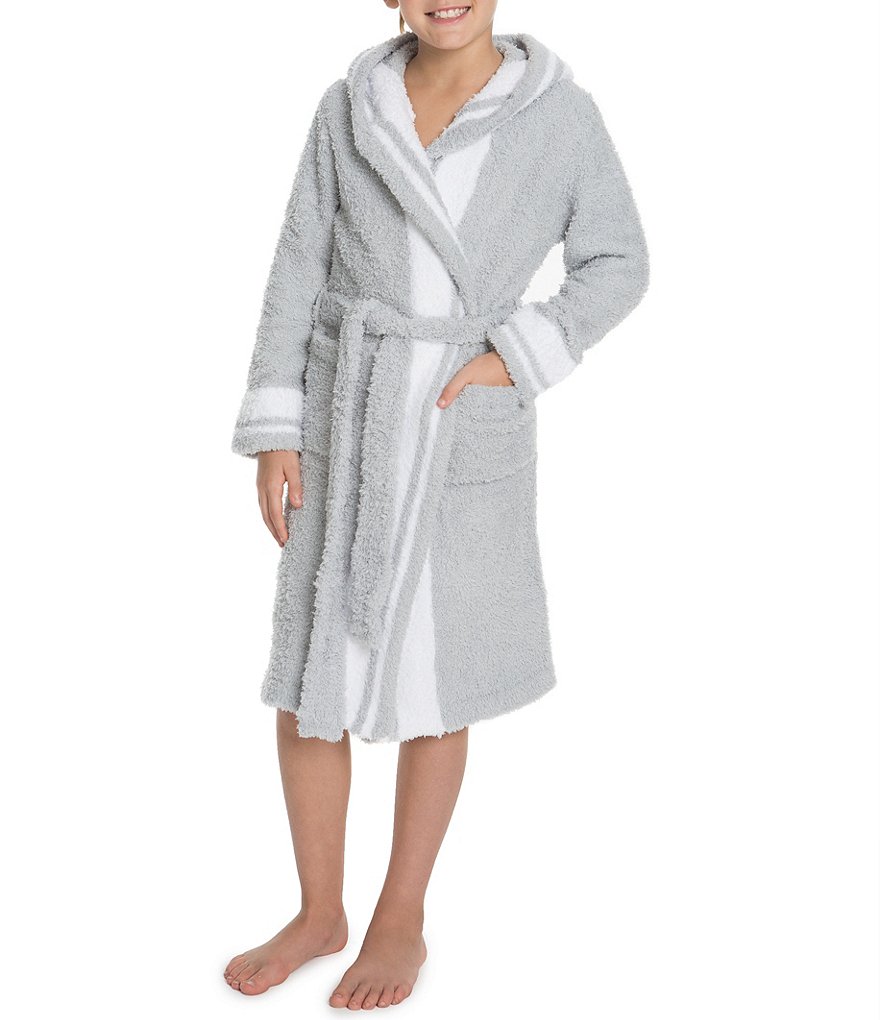 Barefoot Dreams Kids 6-14 CozyChic Striped Robe