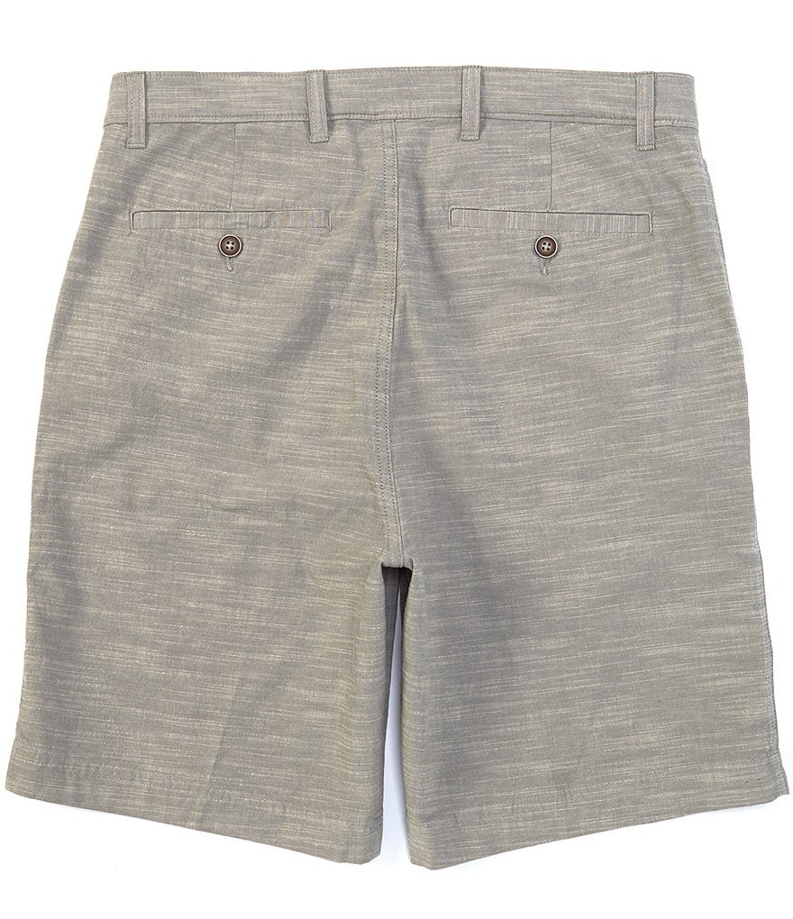 Caribbean Big and Tall 9#double; and 11#double; Inseam Knit Jacquard Shorts
