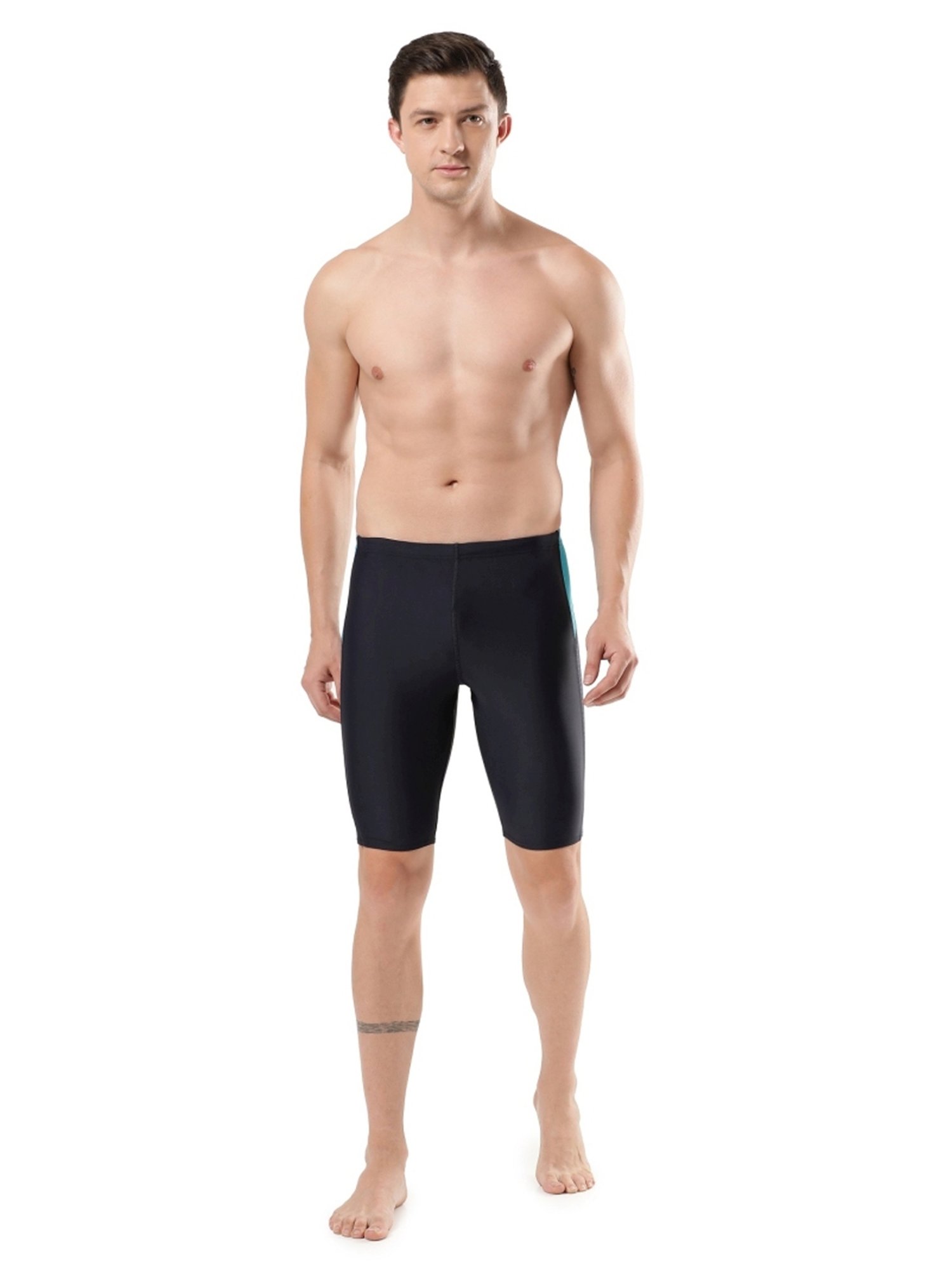 Speedo Ink Blue Regular Fit Printed Swim Shorts