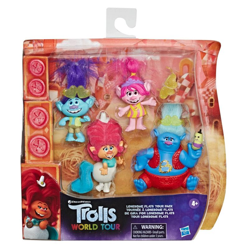 Trolls World Tour Lonesome Flats Mini Figure Collection Pack