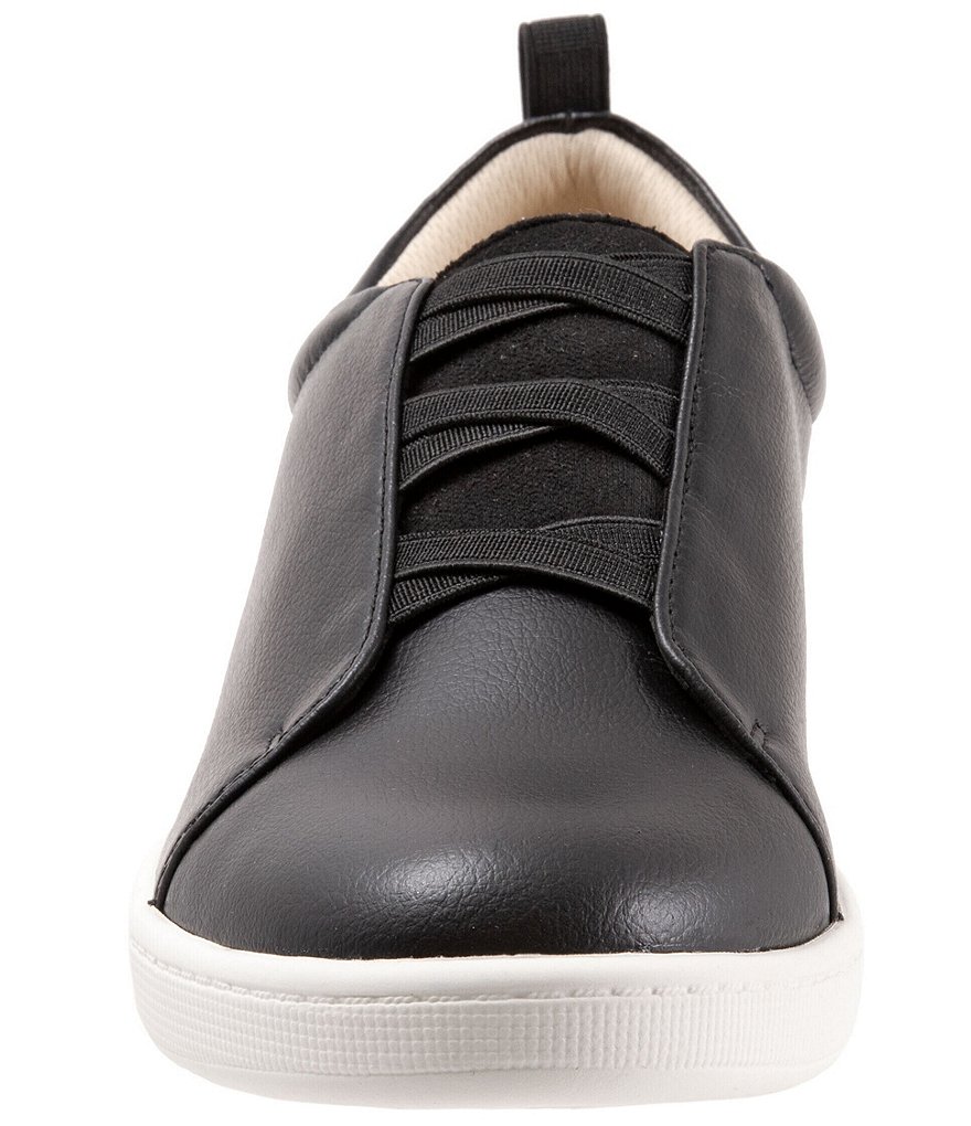 Trotters Avrille Leather Slip-On Sneakers