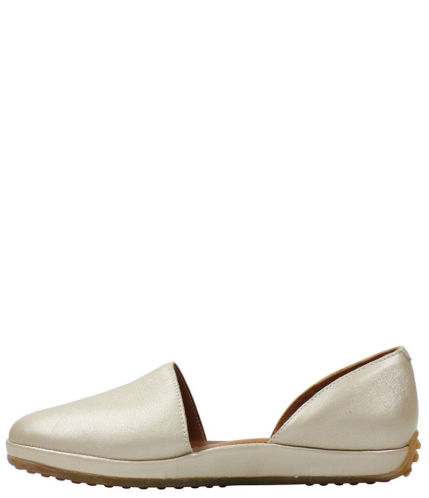 Jack Rogers Blair Pointed Toe Bow Leather Flats