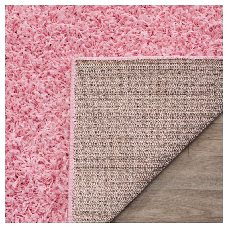 5'x7' Rectangle Braided Solid Jute Area Rug Brown - Okuna Outpost