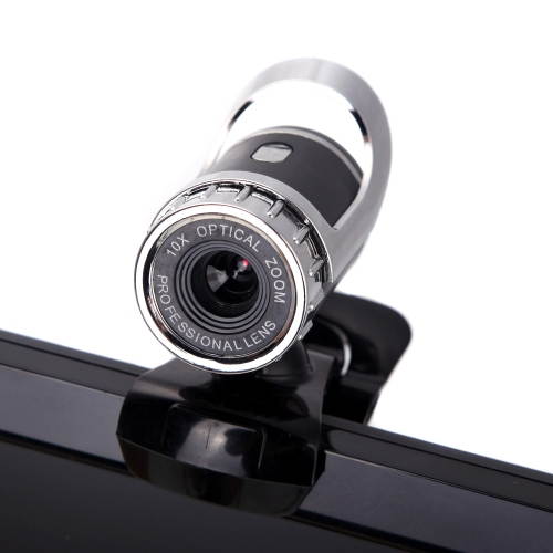 USB 2.0 50 Megapixel HD Camera Web Cam 360 Degree with MIC Clip-on for Desktop Skype Computer PC Laptop