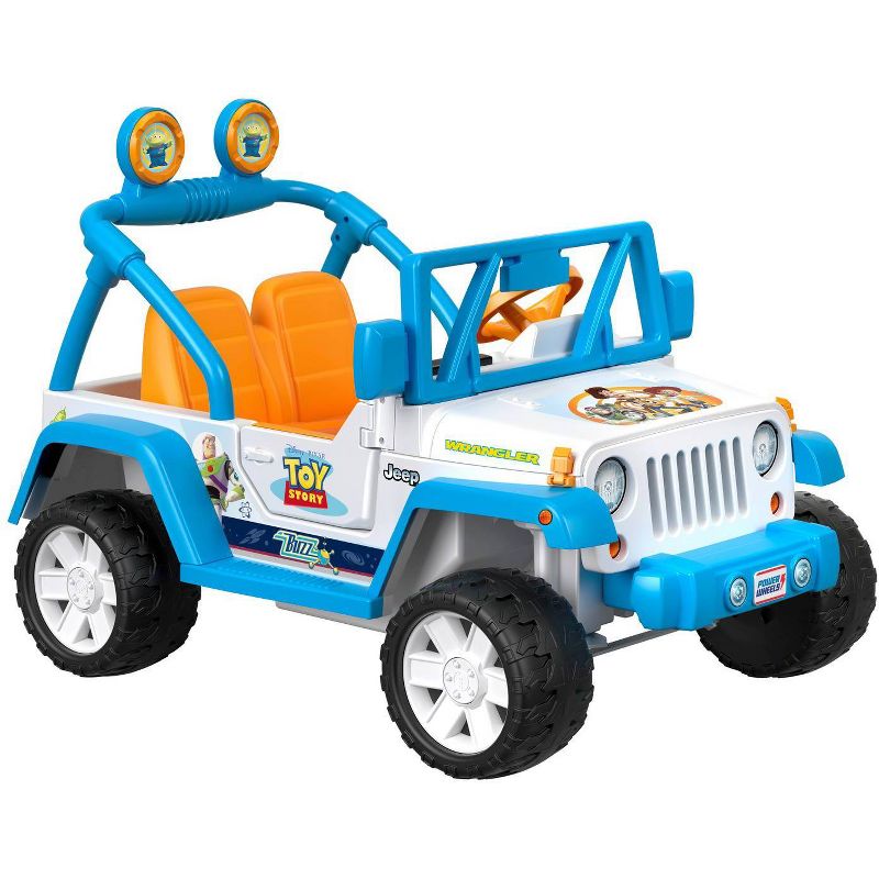 Power Wheels 12V Disney Pixar Toy Story Jeep Wrangler Powered Ride-On