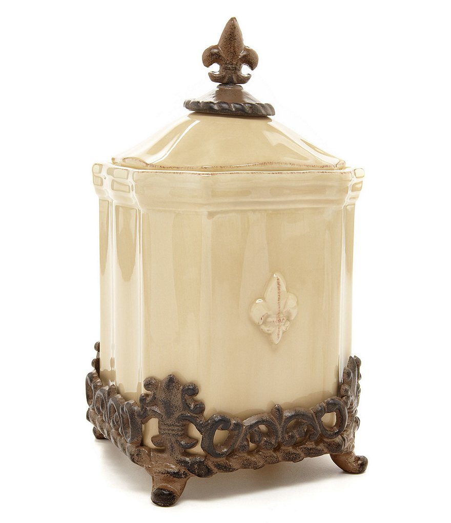 Artimino Fleur-de-Lis Canister