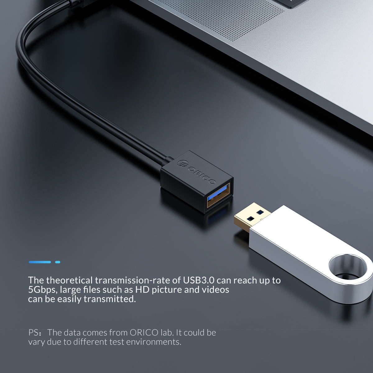 ORICO Type-C to USB3.0 Adapter Support Mobile Phone OTG Function Date Cable  15cm USB C Cable For Phone PC Connect to U Disk Mouse Keyboard