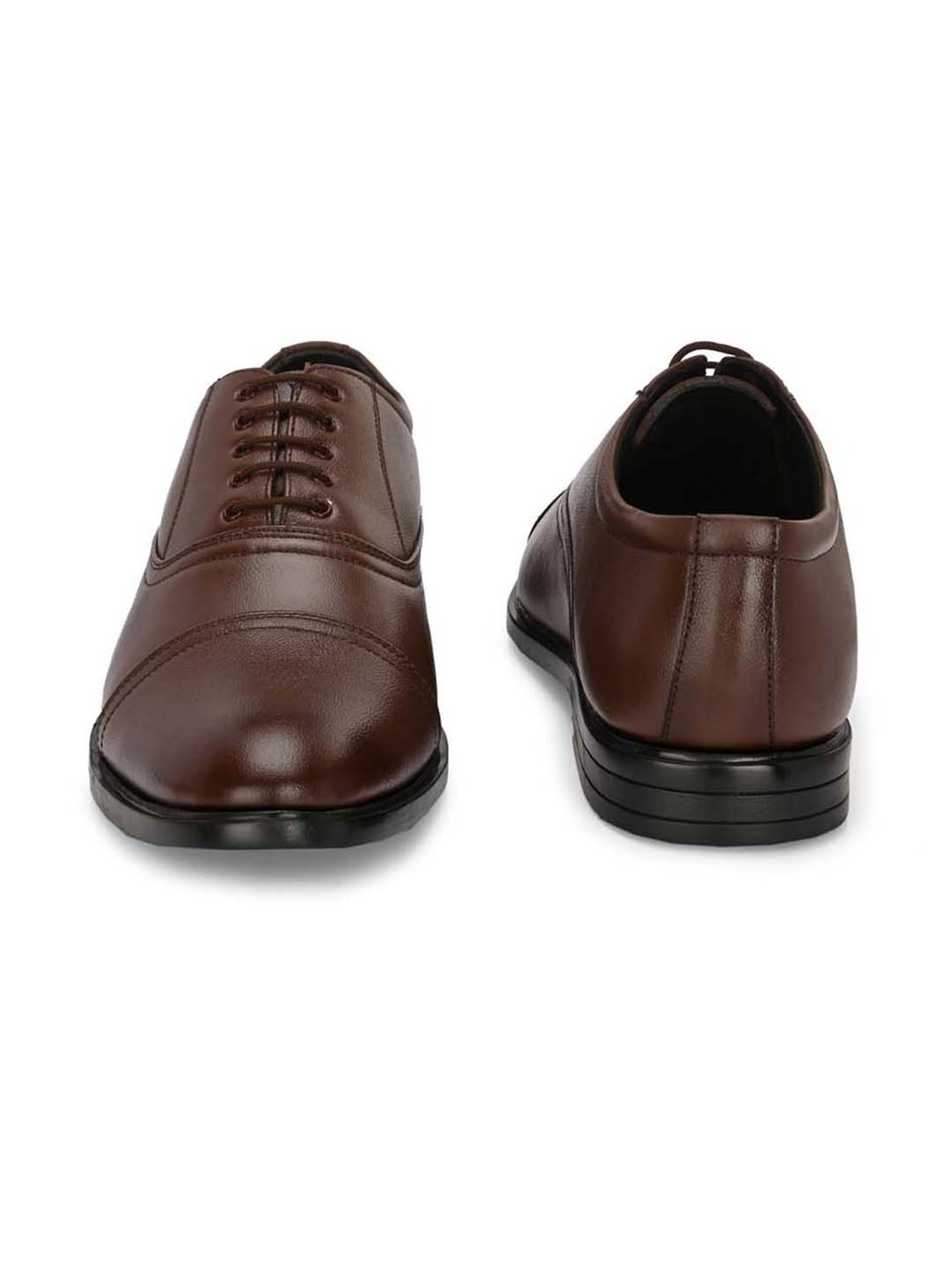 Eego Italy Men's Brown Oxford Shoes