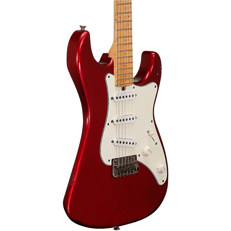 Friedman Vintage-S Aged SSS Electric Guitar Candy Red