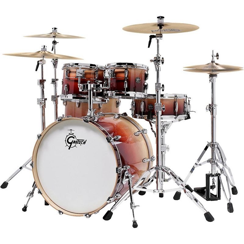 Gretsch Drums Renown Series Maple 5-Piece Shell Pack Natural Walnut Fade