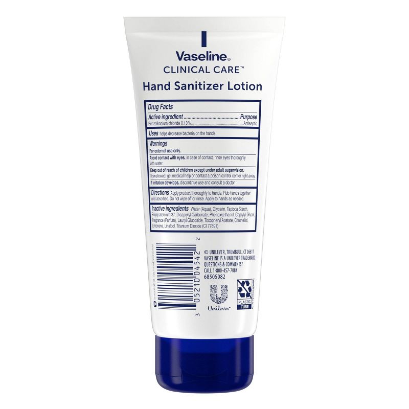 Vaseline 2-in-1 Sanitizing Hand Lotion - 3oz
