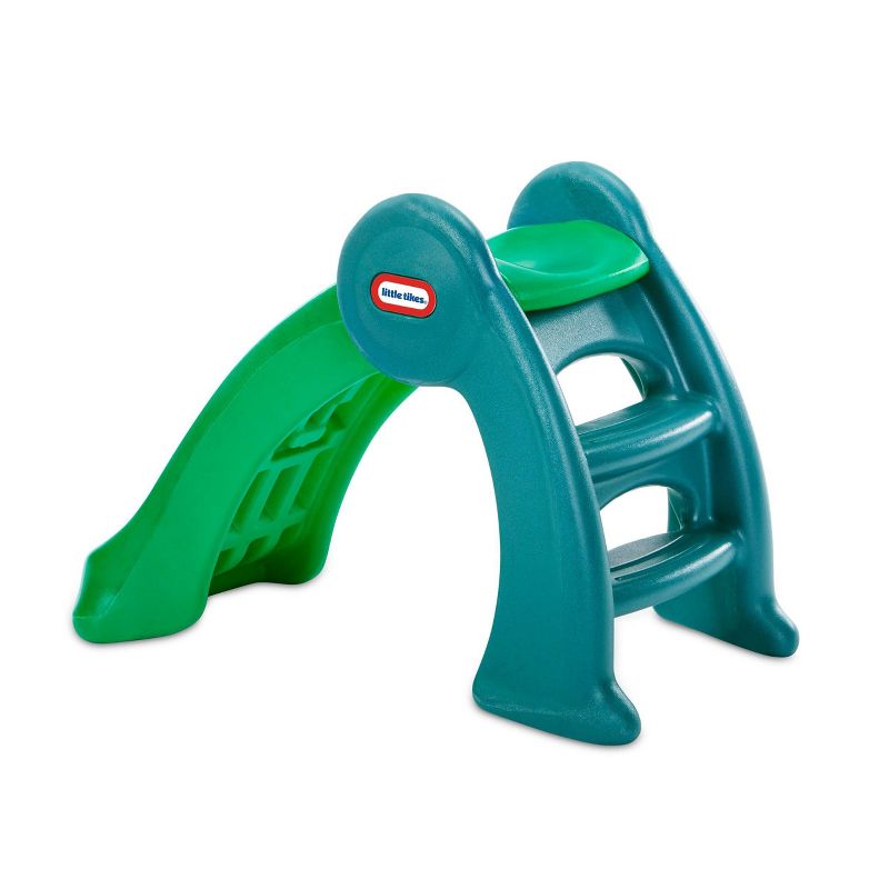 American Plastic Toys Portable Indoor & Outdoor Folding Baby Toddler Slide, Red