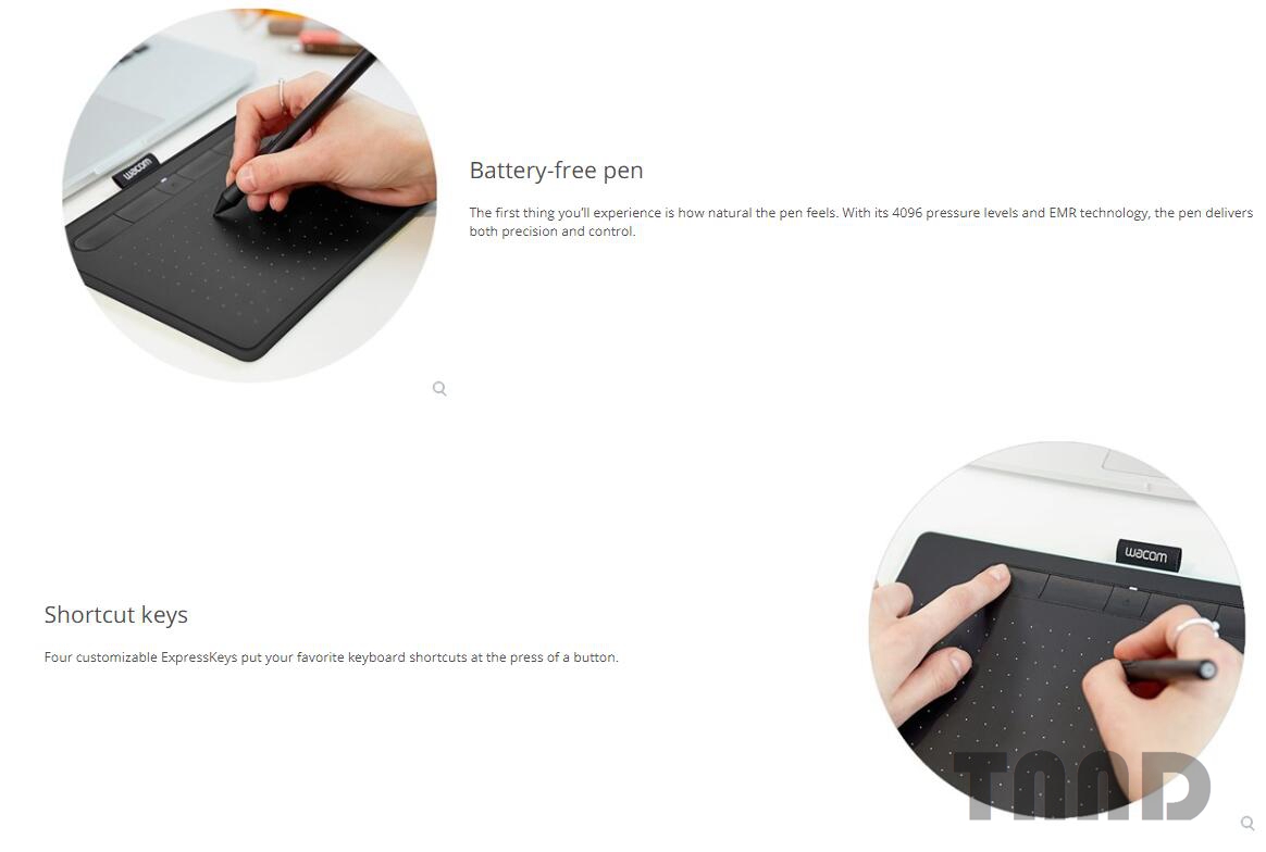 Wacom Intuos Bluetooth Wireless Graphic Tablet with 3 Bonus Software Included, 10.4" X 7.8", Black with Pistachio Accent