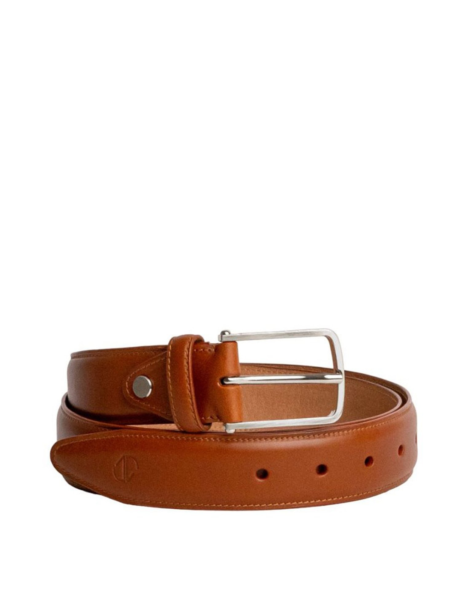 Fossil Griffin Brown Leather Casual Belt For Men