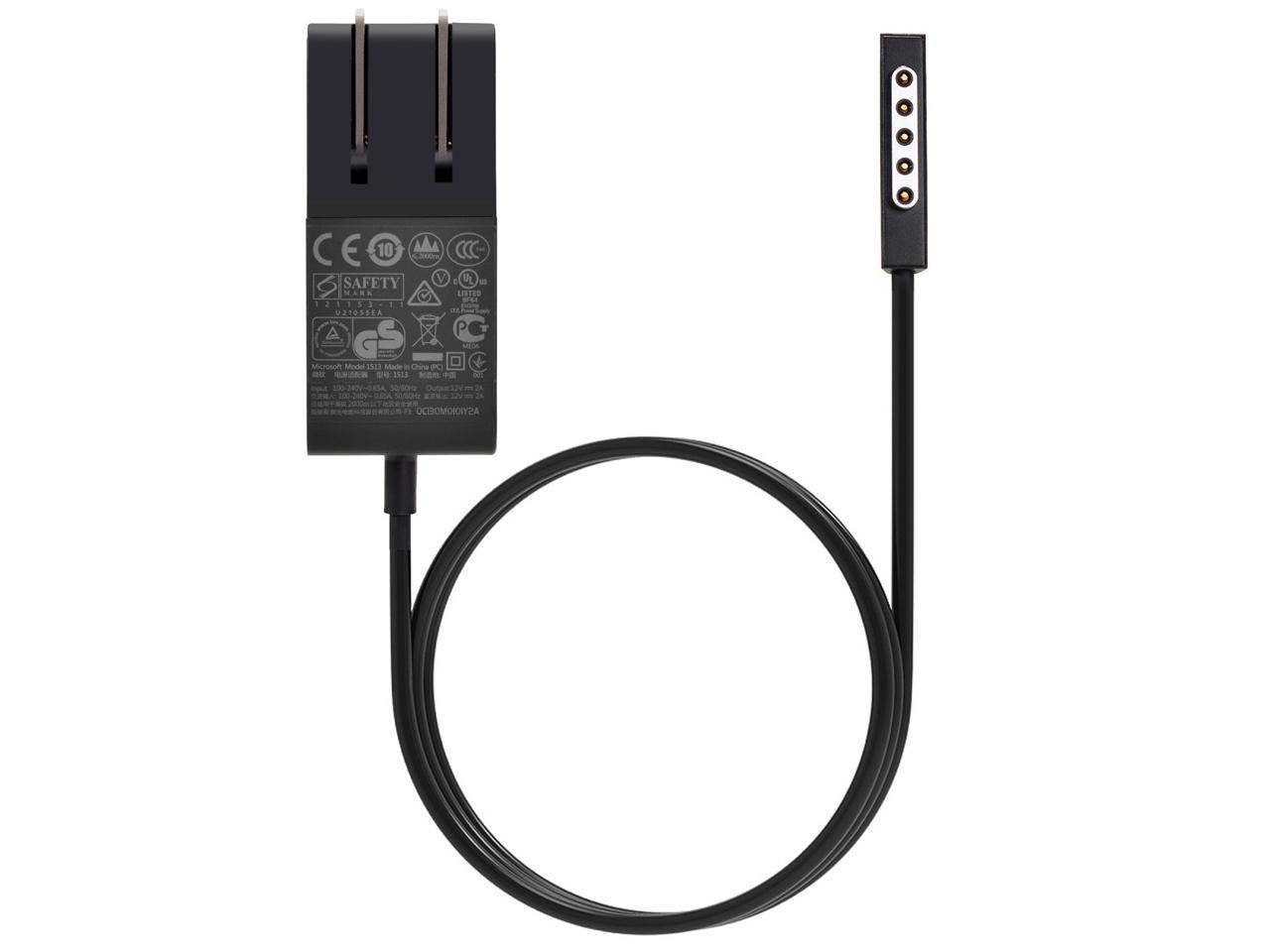 AC Adapter 24W 12V 2A Charger for Microsoft Surface RT, Surface Pro 1 and Surface 2 - 1512