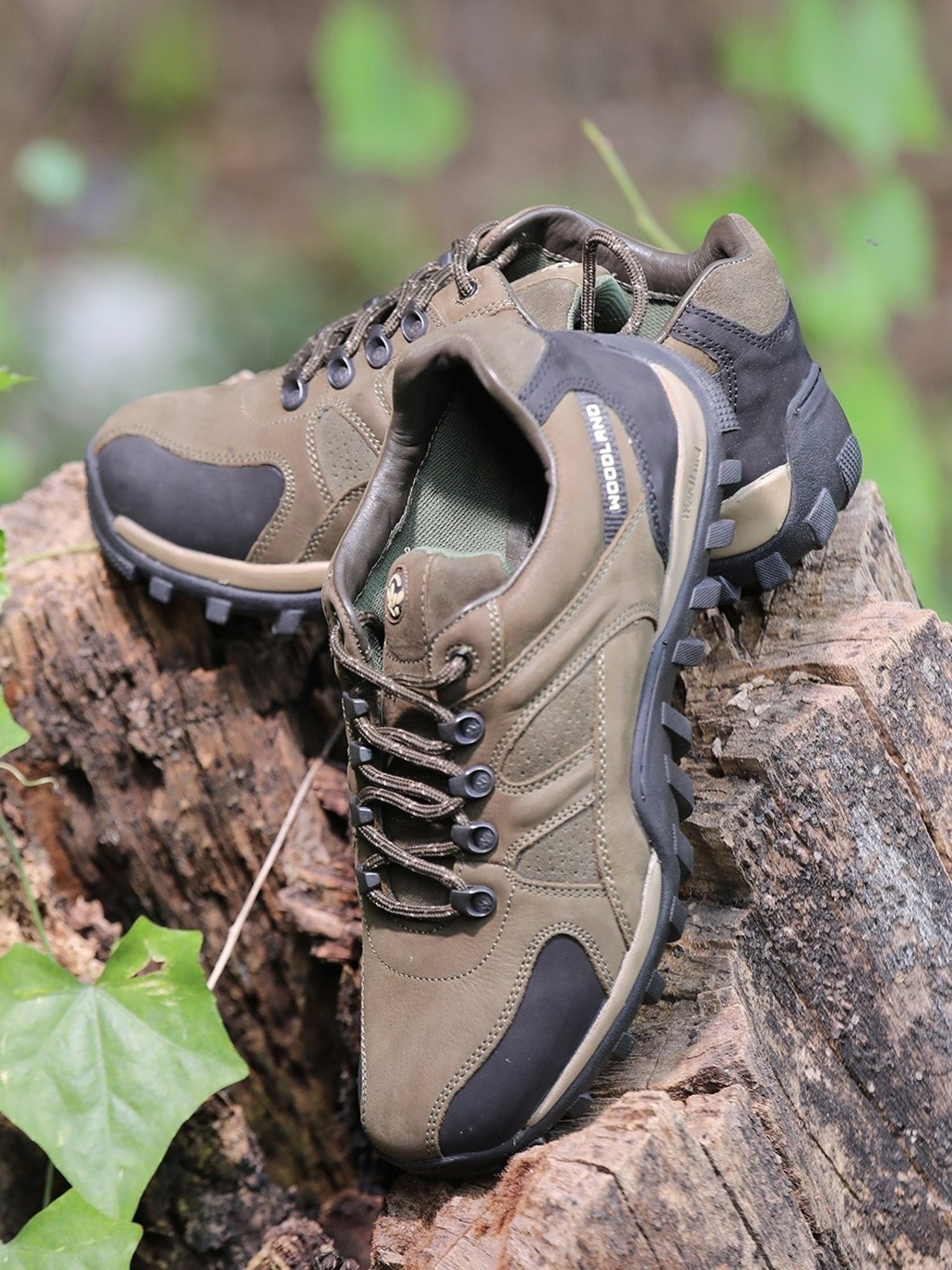 Woodland Men's Khaki Casual Shoes