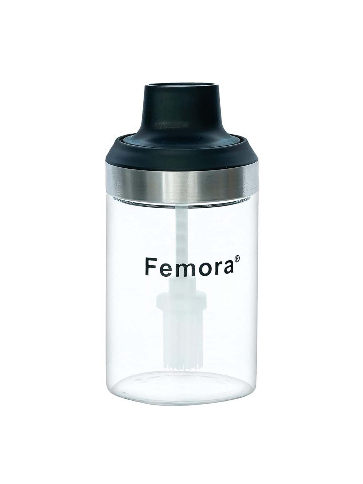 COLE & MASON White & Beige Ceramic Pourer - Set of 1