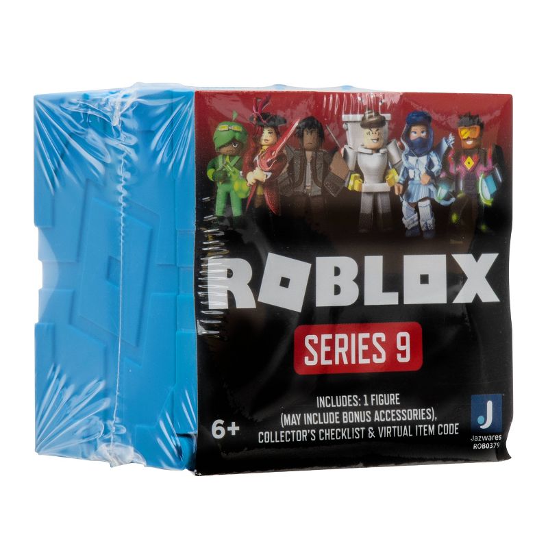 Roblox Action Collection - Series 9 Mystery (Roblox Blue Assortment) (Includes Exclusive Virtual Item)