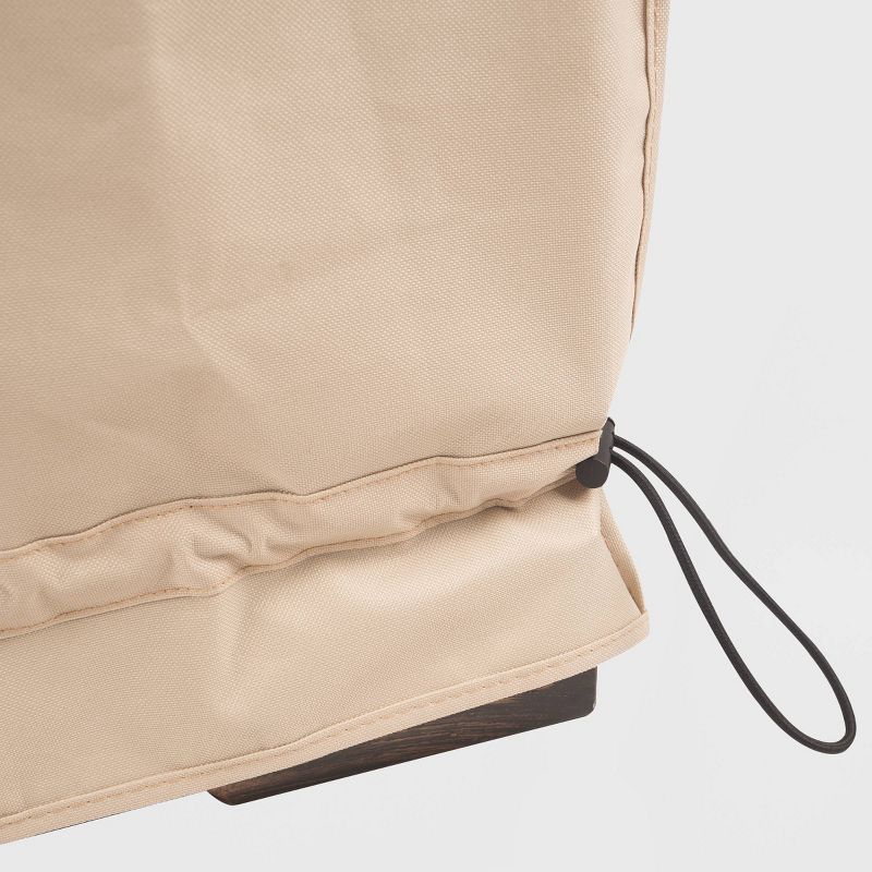 Ravenna Fire Column Cover Taupe - Classic Accessories