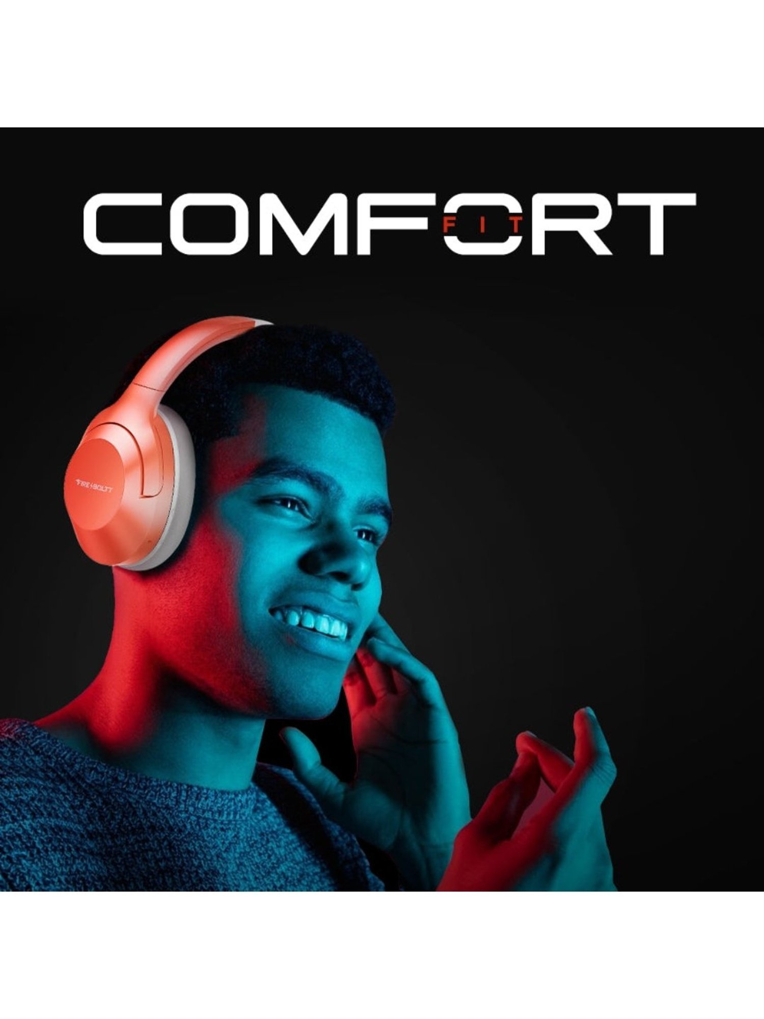 Major IV On Ear Wireless Bluetooth Headphone with Microphone (Black, True Wireless)