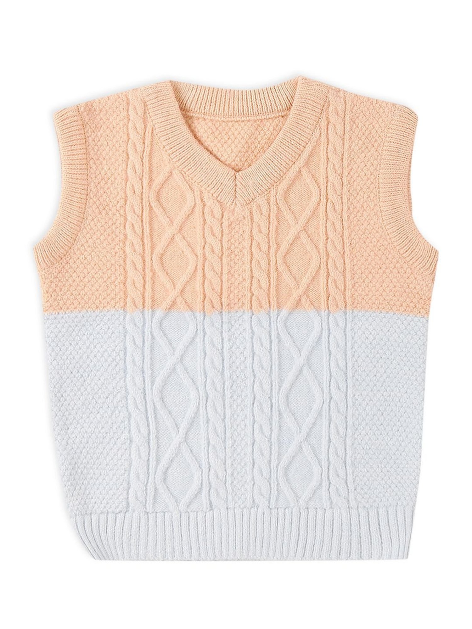 U.S. Polo Assn. Kids Black Self Design Sweater