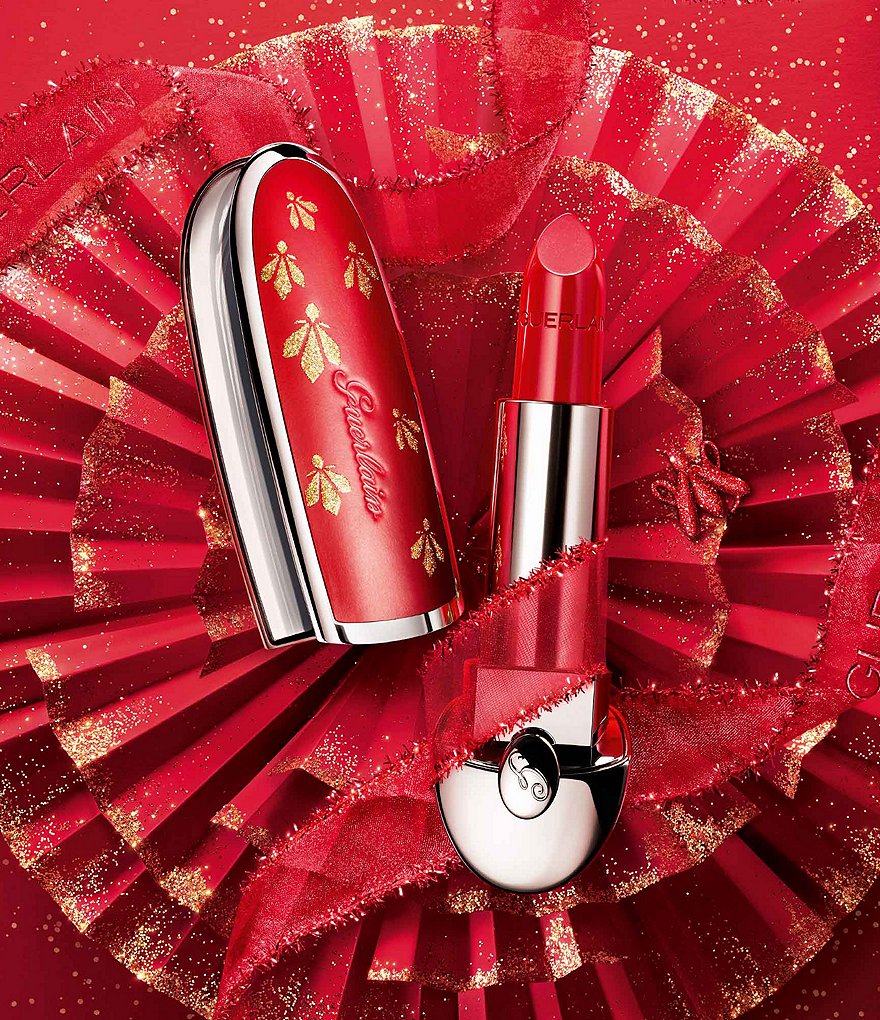 Guerlain Rouge G Sparkling Heart Gem Love Customizable Lipstick Case