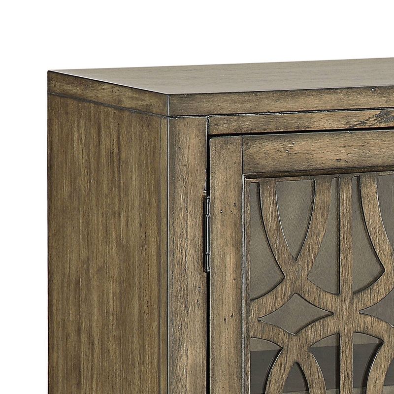 Coast to Coast Pendleton Kire 40 1/2" Wide Glass Door Accent Cabinet