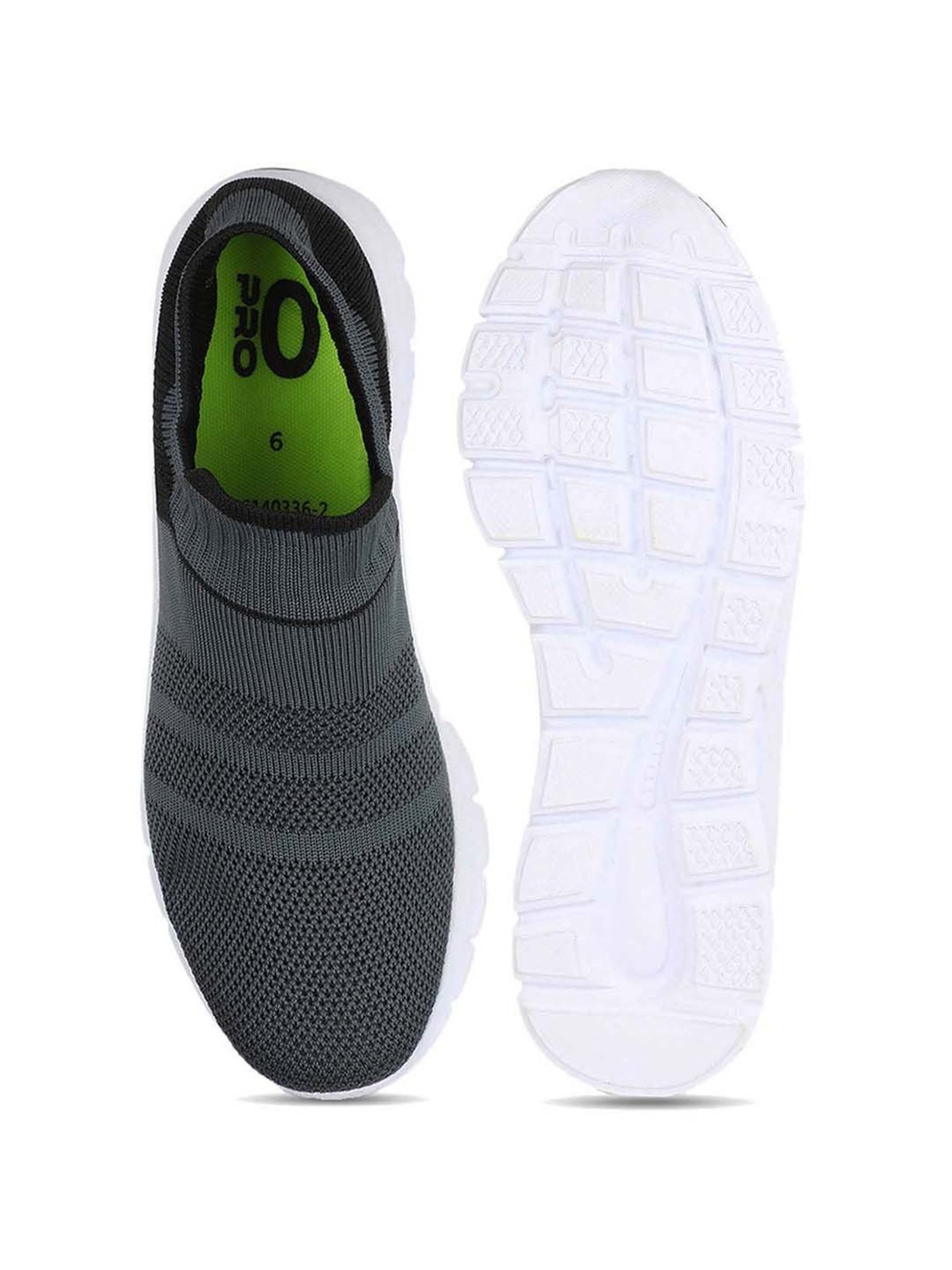 Pro by Khadim's Women's Grey Running Shoes