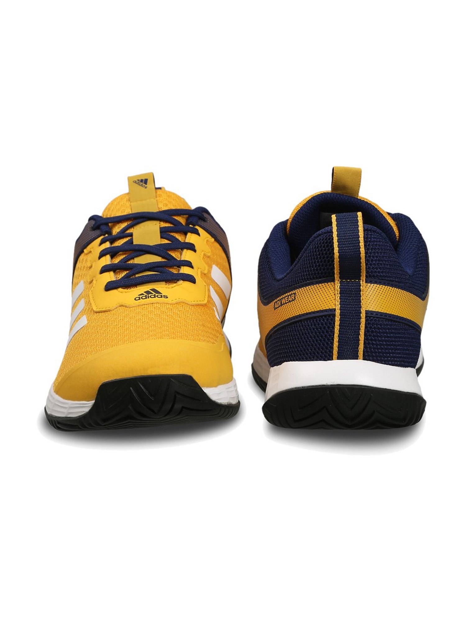 Adidas Men's MILYENL TENNIS STAR Gold Tennis Shoes