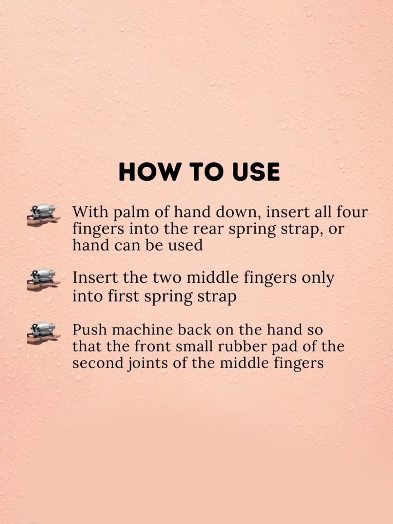 Asbah Professional Signature Finger Massager