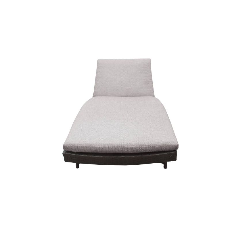 Bali 2pk Chaise Lounges with Cushions - Ash - TK Classics