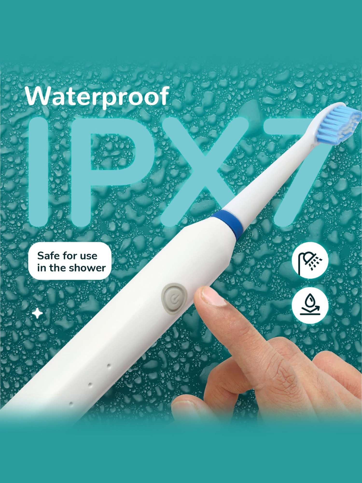 Caresmith SPARK CS009 Rechargeable Electric Toothbrush (White)