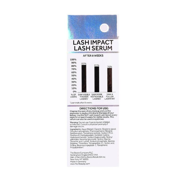 No7 Lash Impact Lash Serum - 0.2 fl oz