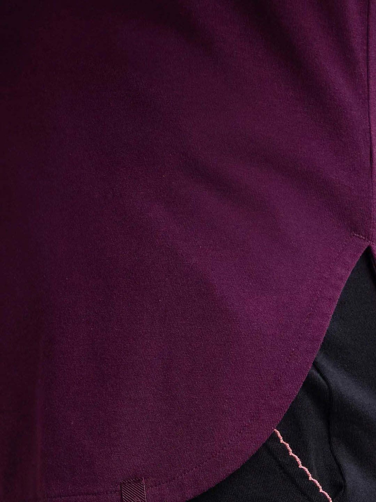 Jockey RX21 Women's Micro Modal Cotton Relaxed Fit Solid Round Neck Full Sleeve T-Shirt