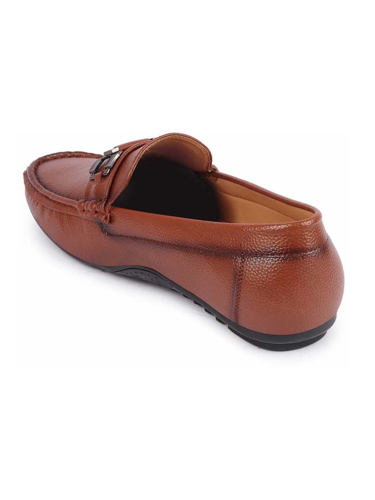 Fausto Men's Tan Casual Loafers
