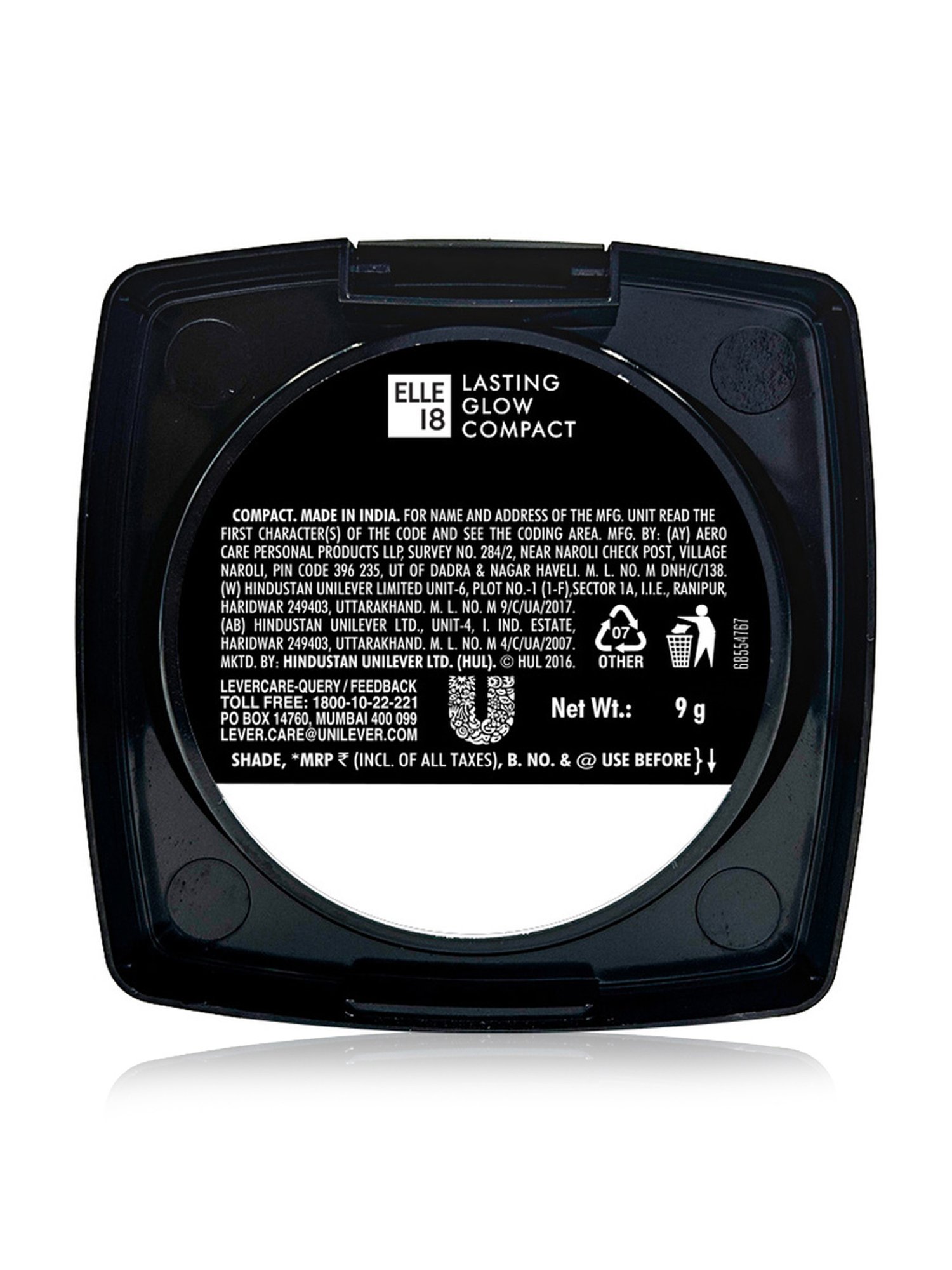 Glam21 HD Oil Control Compact Powder 03 Chestnut - 20 gm