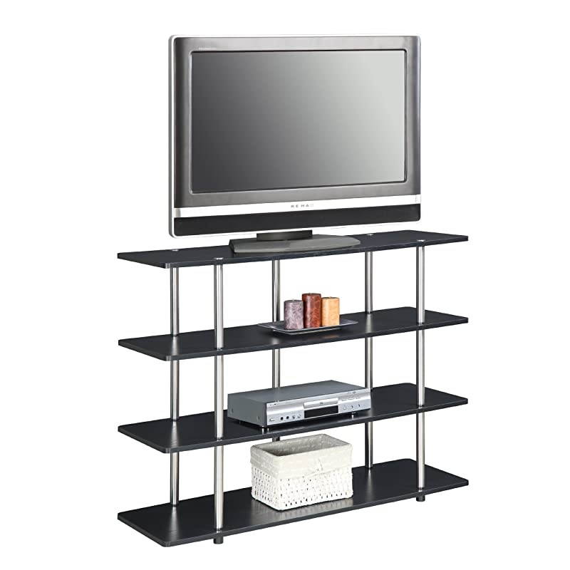 Designs2Go XL Highboy TV Stand Black