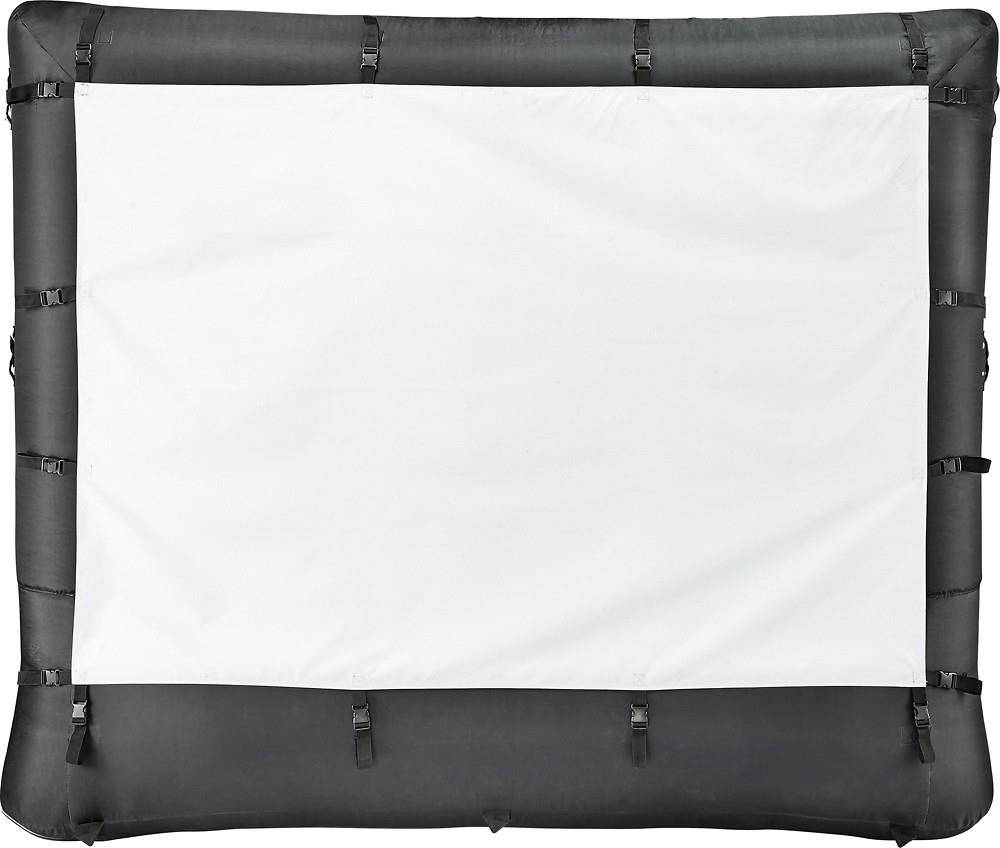 Insignia&trade; - 96" Inflatable Outdoor Projector Screen - Black
