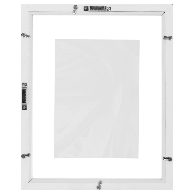 9pc Gallery Wall Frame Set with Decorative Art Prints Matted and Float Frames - Gallery Solutions
