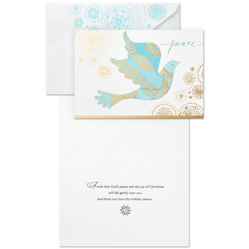 40ct Hallmark Dove & Angel Greeting Cards with Gold Seals