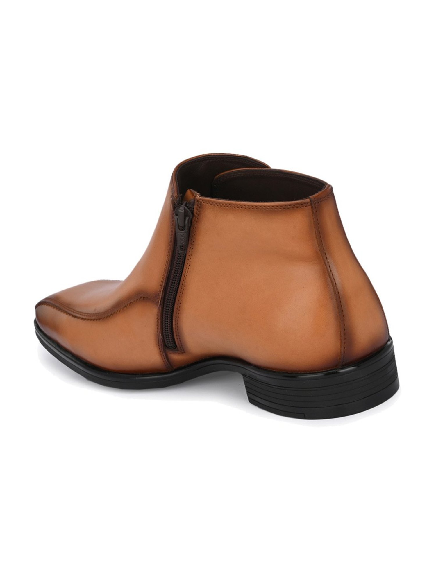 Hitz Men's Tan Monk Boots