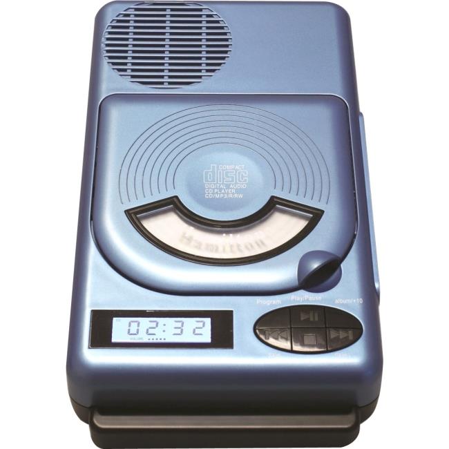 Hamilton Buhl Top-Loading Portable Classroom CD Player with USB and MP3 Player