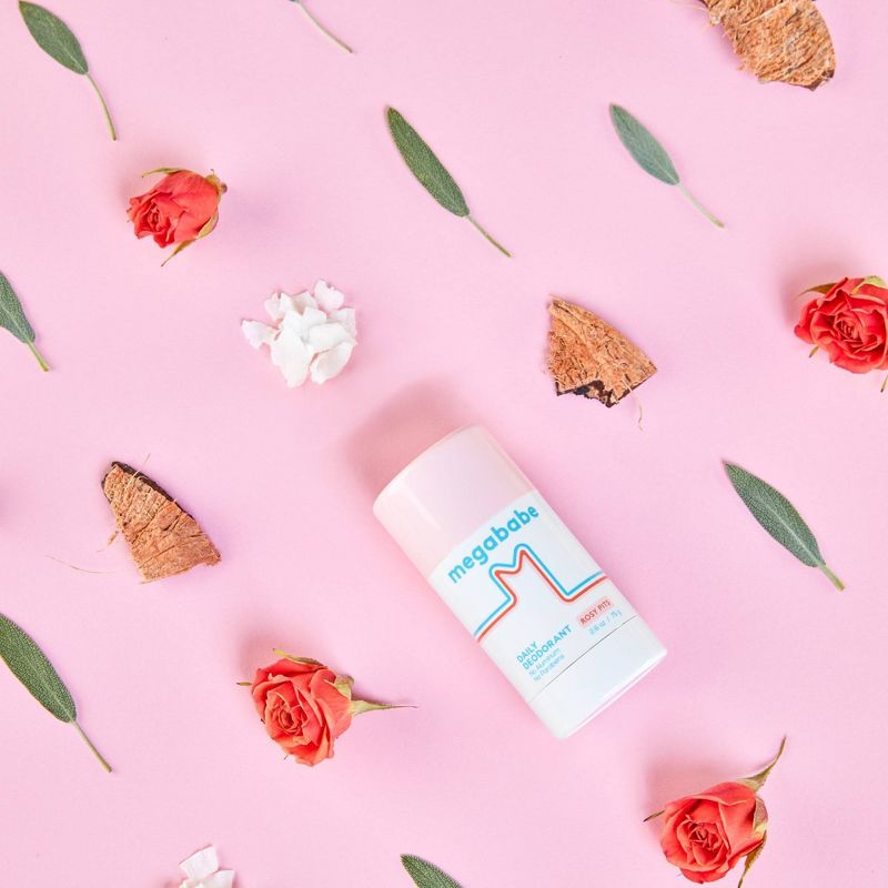 Megababe Rosy Pits Daily Deodorant - 2.6oz