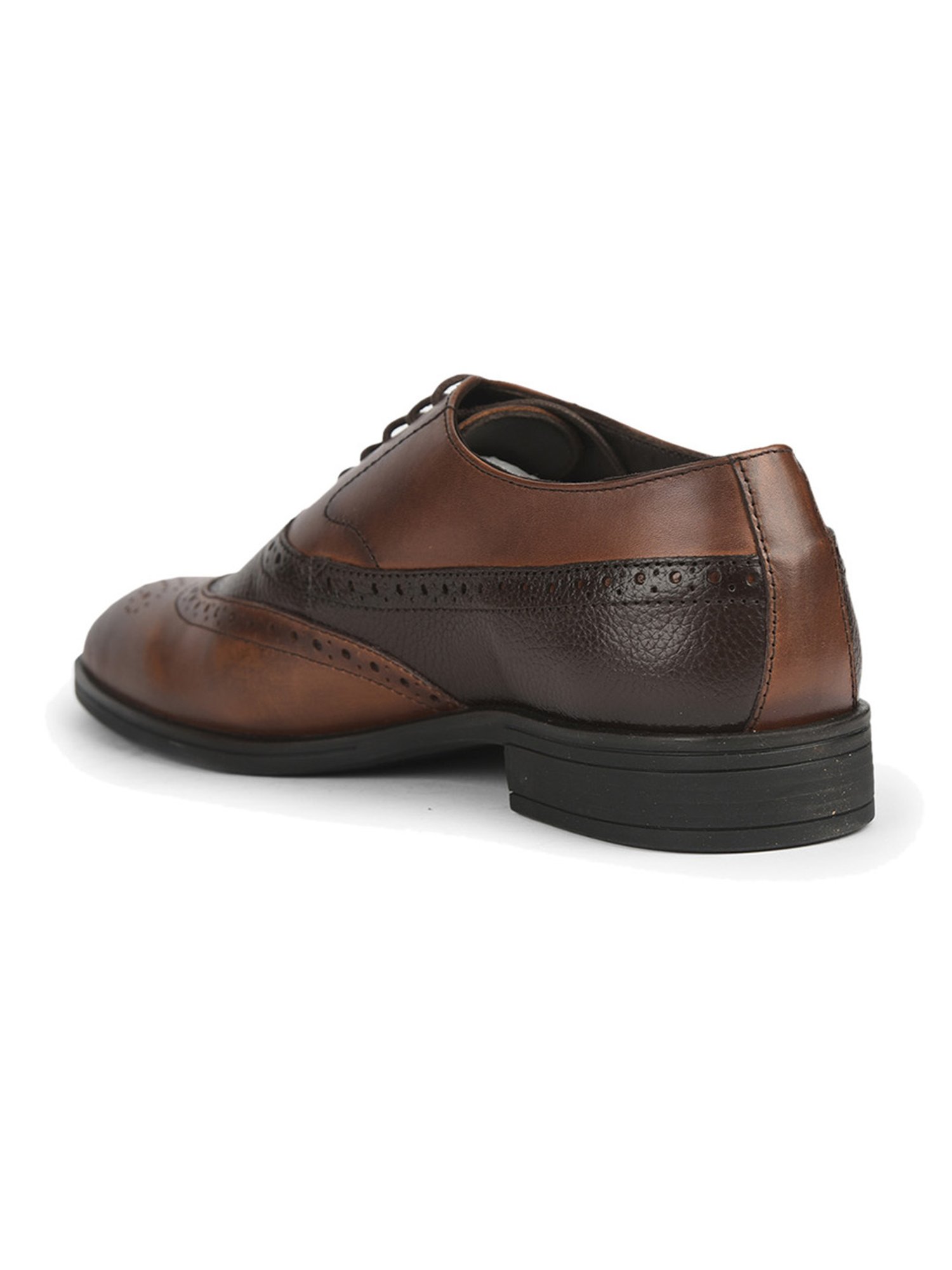 Healers by Liberty Men's Brown Brogue Shoes