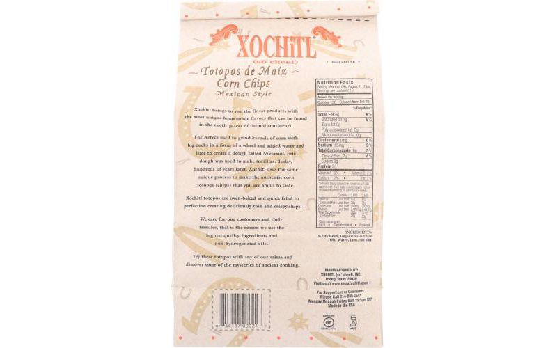 Xochitl Sea Salt Corn Chips 16oz 9 pk