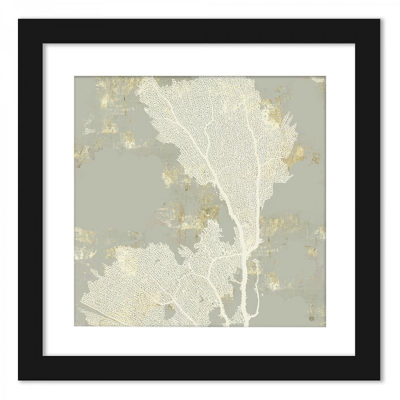 Americanflat Gold Sea Moss - Set of 2 Framed Prints by PI Creative