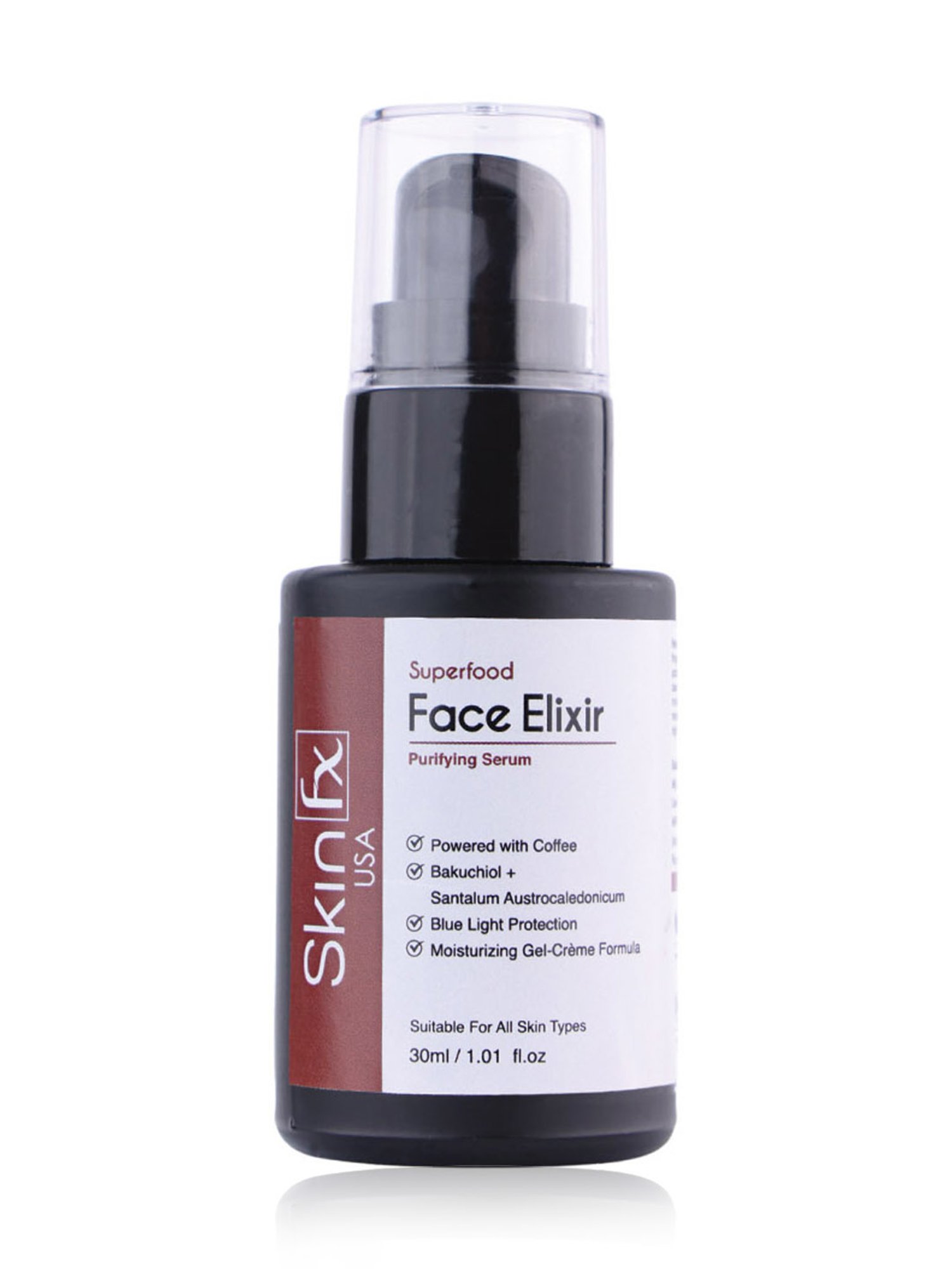 Skin Fx Superfood Coffee Infused Face Elixir Serum - 30 ml