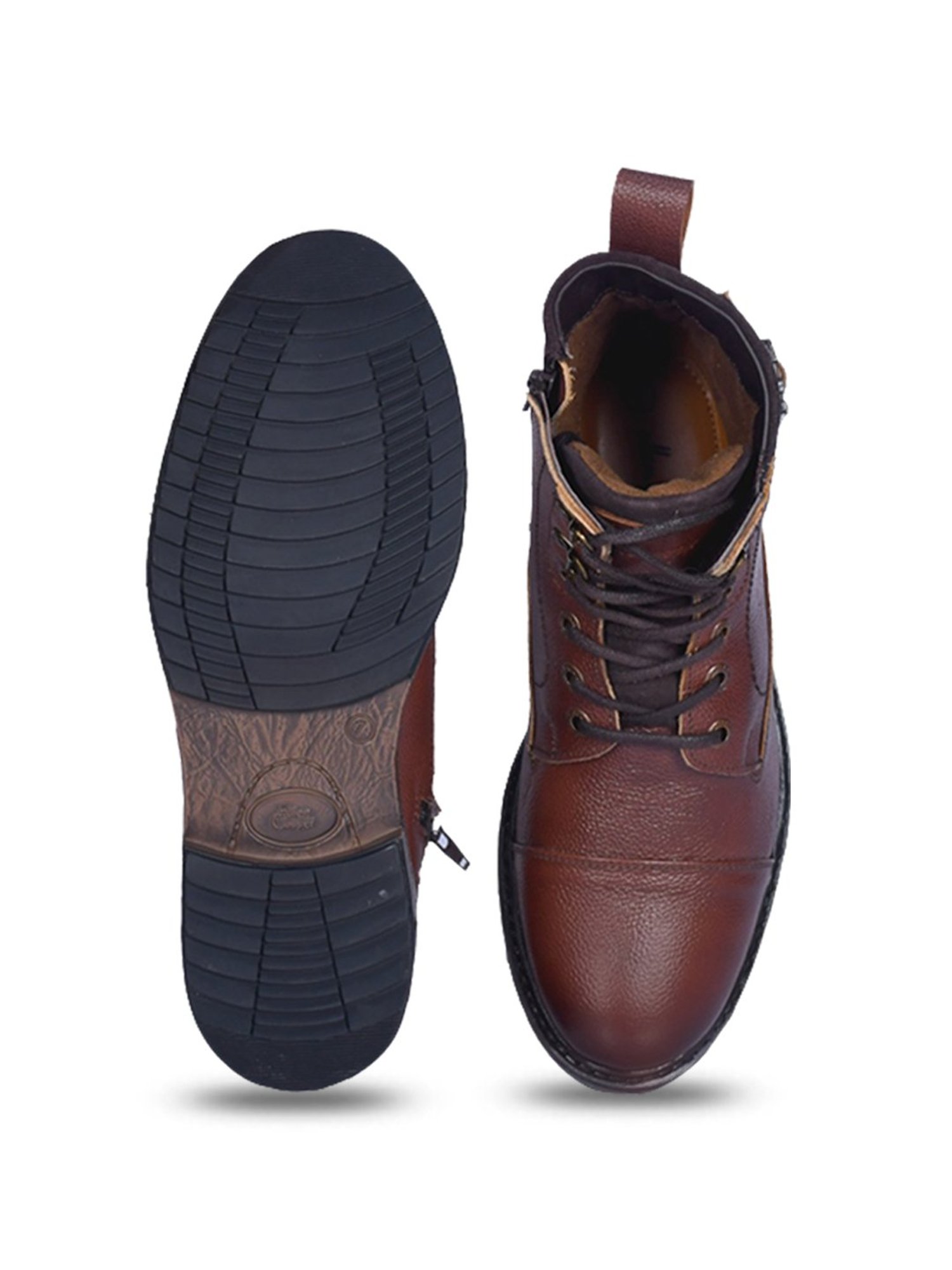 Allen cooper Men's Brown Casual Boots