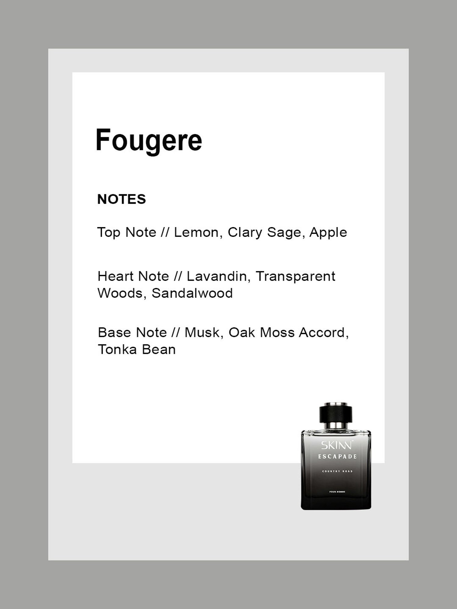 Skinn Escapade Country Road Perfume - 100 ml